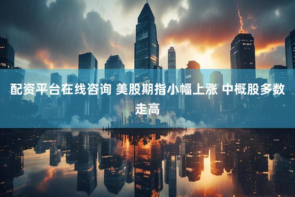 配资平台在线咨询 美股期指小幅上涨 中概股多数走高